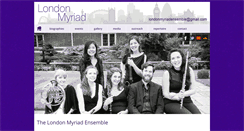 Desktop Screenshot of londonmyriad.com