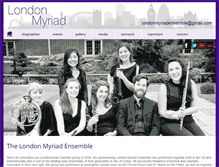 Tablet Screenshot of londonmyriad.com